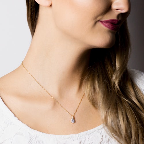 Zawieszka Savicki: złota, diamenty